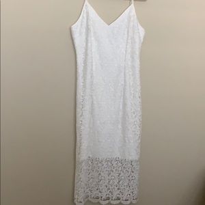 NWT WHBM beautiful white dress
